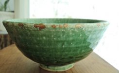 金継ぎ　器　銅釉薬